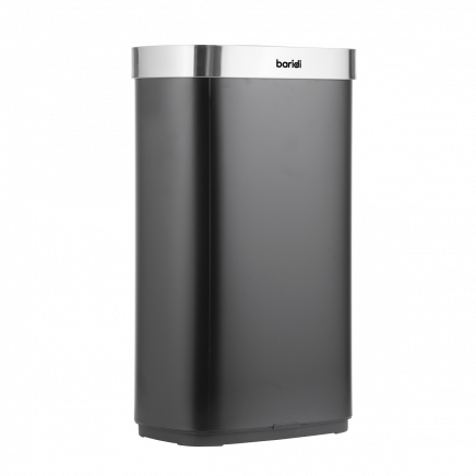 Sensor Bin 80L - Black/Stainless Steel DH283
