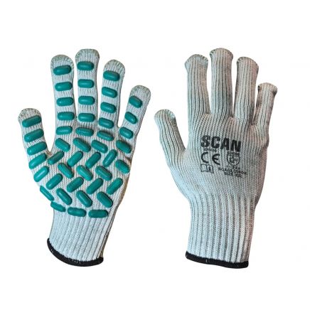 Vibration Resistant Latex Foam Gloves