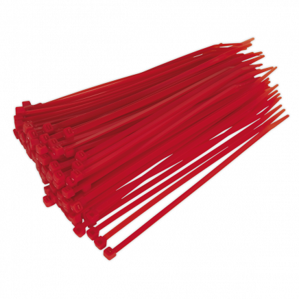 Cable Tie 200 x 4.4mm Red Pack of 100 CT20048P100R