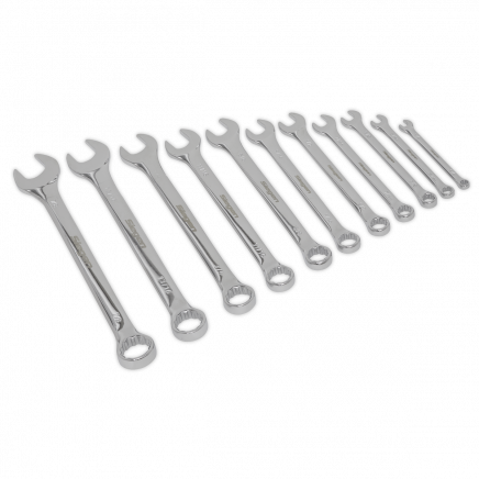 Combination Spanner Set 11pc Imperial S0857