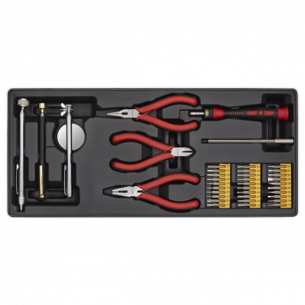 Tool Tray with Precision & Pick-Up Tool Set 38pc TBT17