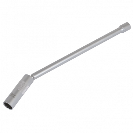 Spark Plug Socket with Universal Joint & Extension 3/8"Sq Drive 12-Point 16mm AK6576