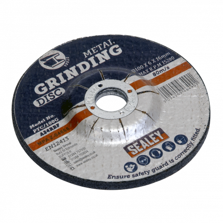 Grinding Disc Ø100 x 6mm Ø16mm Bore PTC/100G