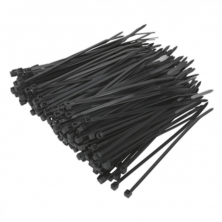 Cable Tie 100 x 2.5mm Black Pack of 200 CT10025P200