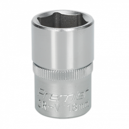 WallDrive® Socket 18mm 1/2"Sq Drive S1218