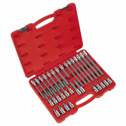 Ribe Socket Bit Set 32pc 1/2"Sq Drive AK2198