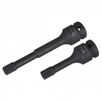 M12 Wheel Bearing Hub Spline Socket Bits for VAG 2pc VS0100