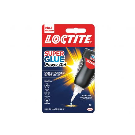 Super Glue Power Flex Control, Gel Bottle 4g LOCSGGC4GNR