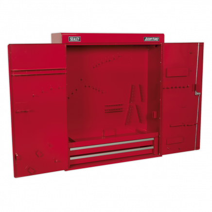 Wall Mounting Tool Cabinet with 2 Drawers APW750