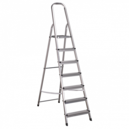 Aluminium Step Ladder 7-Tread EN 131 ASL7