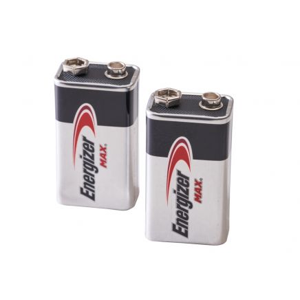 Max® 9V Batteries (Pack 2) ENGMAXP9V2