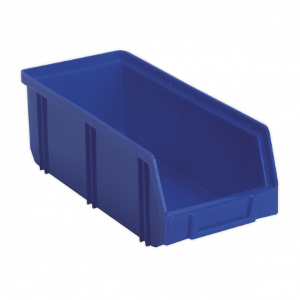 Plastic Storage Bin Deep 105 x 240 x 85mm - Blue Pack of 28 TPS2D