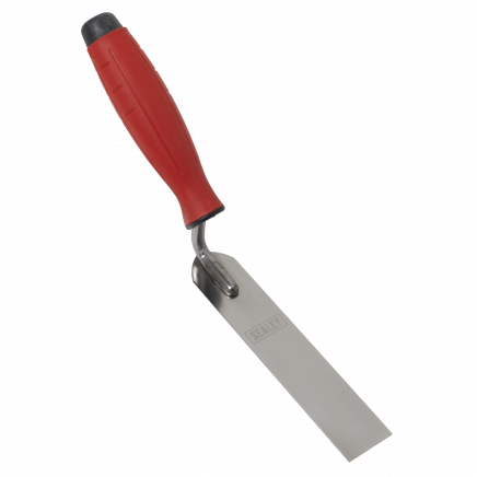 Stainless Steel Finishing Trowel - Rubber Handle - 30 x 160mm T1740