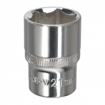 WallDrive® Socket 21mm 1/2"Sq Drive Fully Polished SP1221