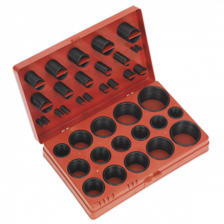 Rubber O-Ring Assortment 419pc - Metric BOR419