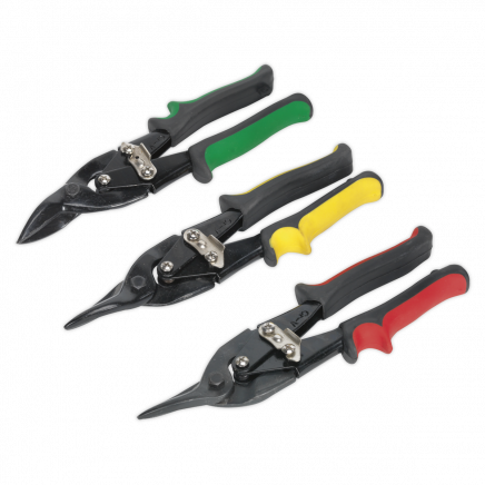 Aviation Tin Snips Set 3pc AK6907