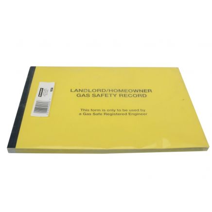 532P Gas Safe® Landlords Gas Safety Record Pad of 50 MON532