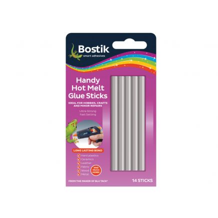 Handy Hot Melt Glue Sticks (Pack 14) BSTHGSAP