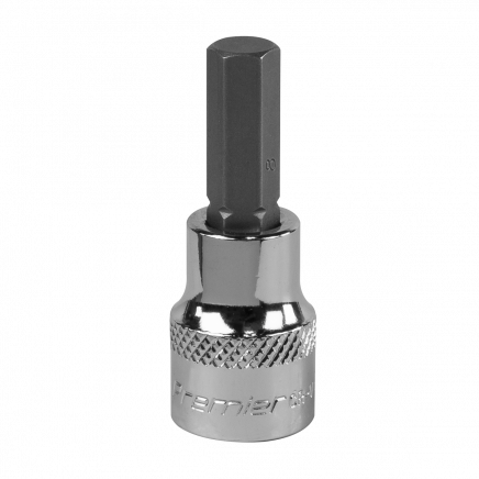 Hex Socket Bit 8mm 3/8"Sq Drive SBH011