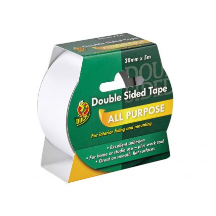 Duck Tape® Double-Sided Tape 38mm x 5m SHU232603