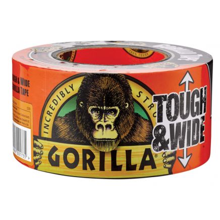 Gorilla Tape® Tough & Wide 73mm x 27m Black GRGGTTW