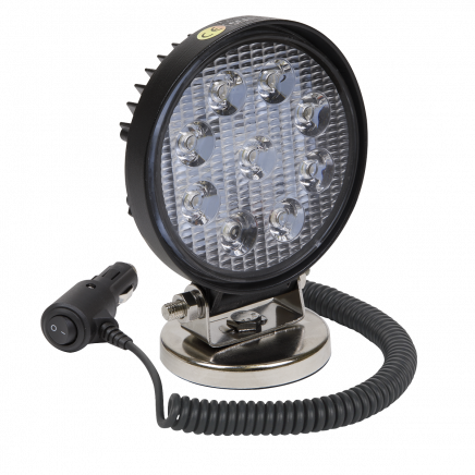 Round Worklight with Magnetic Base 27W SMD LED LED3RM