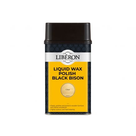 Liquid Wax Polish Black Bison
