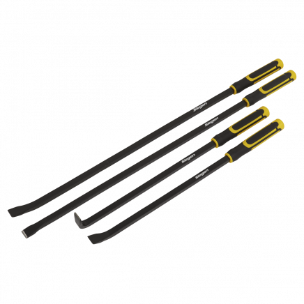 Pry Bar Set 4pc Heavy-Duty with Hammer cap S01193