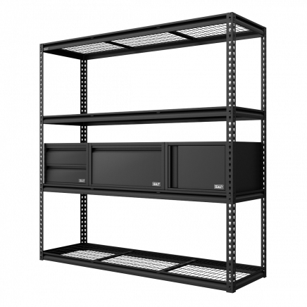 Heavy-Duty Modular Racking Kit with 3 Storage Units APMRCOMBO1