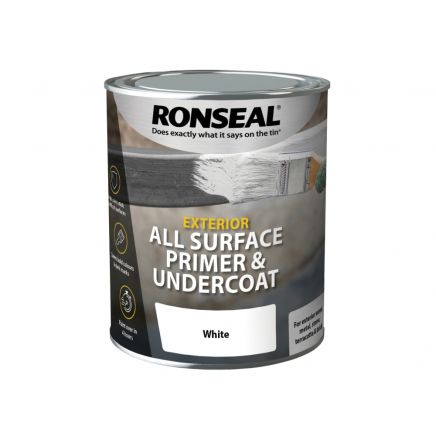 All Surface Primer & Undercoat Exterior White 750ml RSLASPUEW750