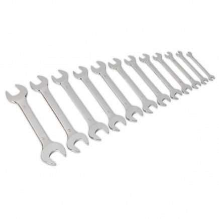Double Open-End Spanner Set 12pc Metric S0849
