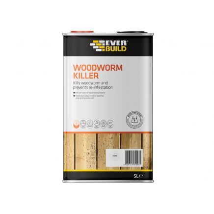 Woodworm Killer 5 litre EVBLJWORM05