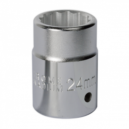 WallDrive® Socket 24mm 3/4"Sq Drive S34/24