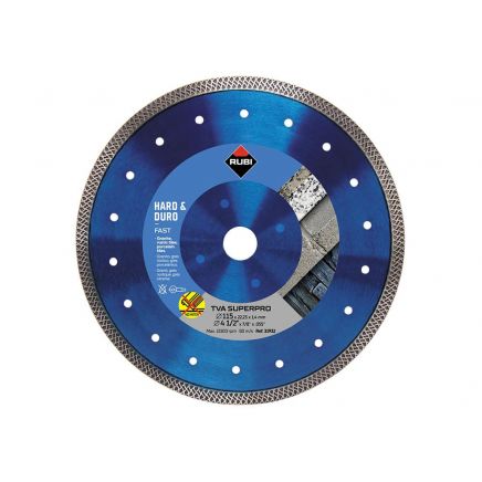 TVA 115 SUPERPRO Turbo Viper Diamond Blade 115mm RUB31932