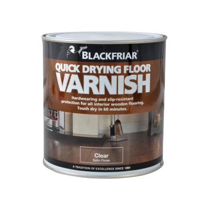 Duratough Floor Varnish Satin 1 litre BKFDTFVS1L