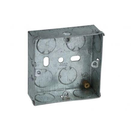 Metal Switch Box 16mm (Pack 20) AXIMB116
