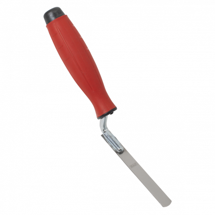 Stainless Steel Edging Trowel - Rubber Handle - 12mm T0309