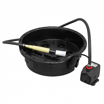 Portable Bucket Parts Washer with Brush 14L SM220