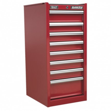 Hang-On Chest 8 Drawer with Ball-Bearing Slides - Red AP33589