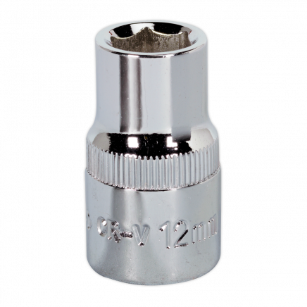 WallDrive® Socket 12mm 1/2"Sq Drive Fully Polished SP1212