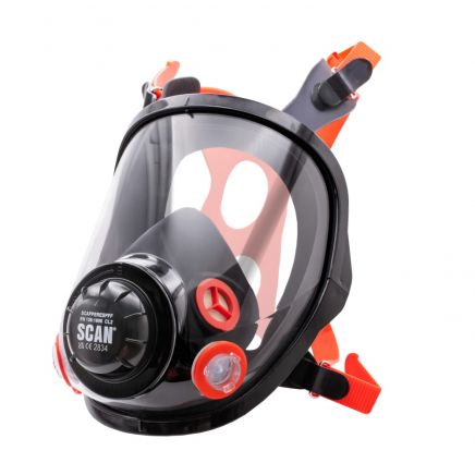 Twin Full Face Respirator No Filters SCAPPERESPFF