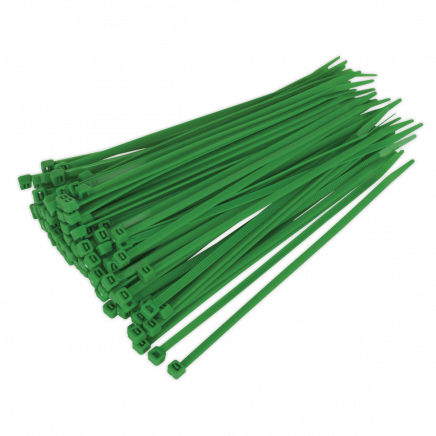 Cable Tie 200 x 4.4mm Green Pack of 100 CT20048P100G