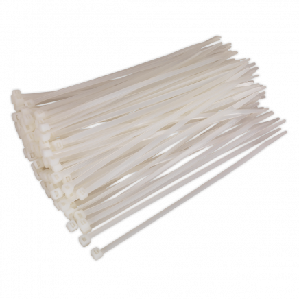 Cable Tie 200 x 4.8mm White Pack of 100 CT20048P100W