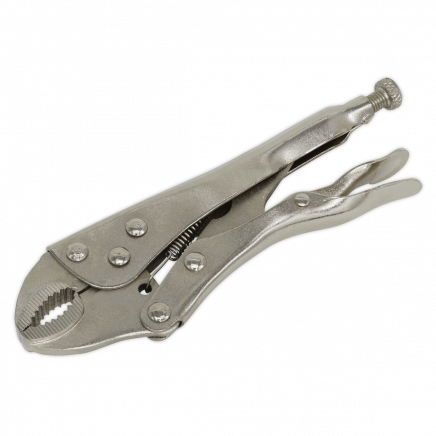 Locking Pliers 175mm Curved Jaw S0486