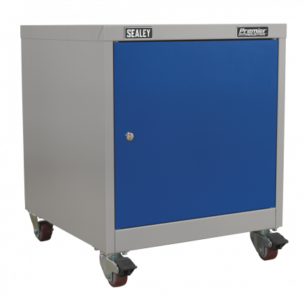 Mobile Industrial Cabinet 1 Shelf Locker API5659