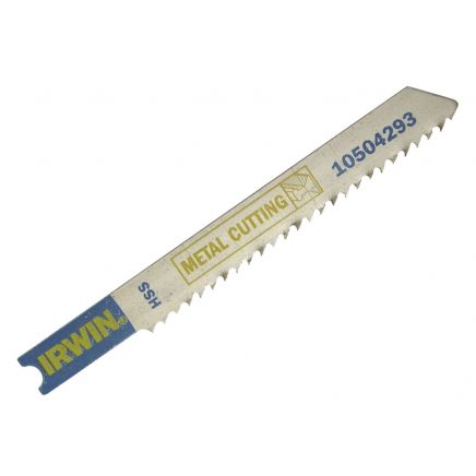 U118G Jigsaw Blades Metal Cutting Pack of 5 IRW10504294