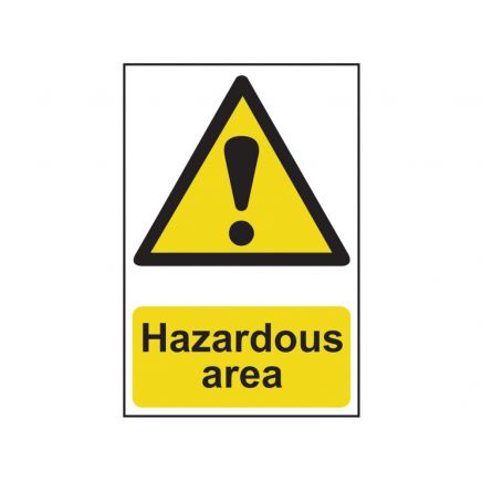 Hazardous Area - PVC 400 x 600mm SCA4107