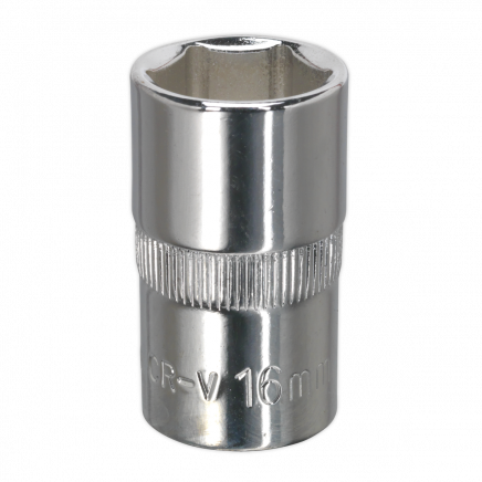 WallDrive® Socket 16mm 1/2"Sq Drive Fully Polished SP1216