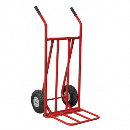 Sack Truck with Pneumatic Tyres Folding 150kg Capacity CST800
