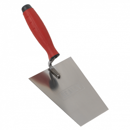 Stainless Steel Masonry Trowel - Rubber Handle - 160mm T1203